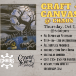 Craft+Canvas at Chaos- Haunted Hill