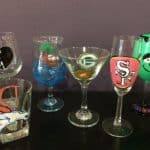 9/3- Wine Glass Decorating